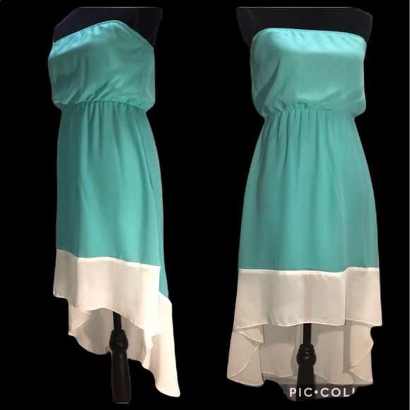 L8TER HIGH LOW HALTER TOP DRESS - Picture 2 of 5